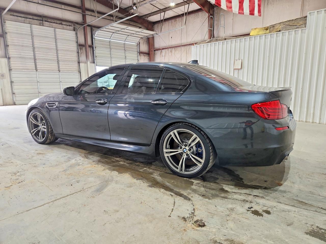 2014 Bmw M5 Gray vin: WBSFV9C53ED592980