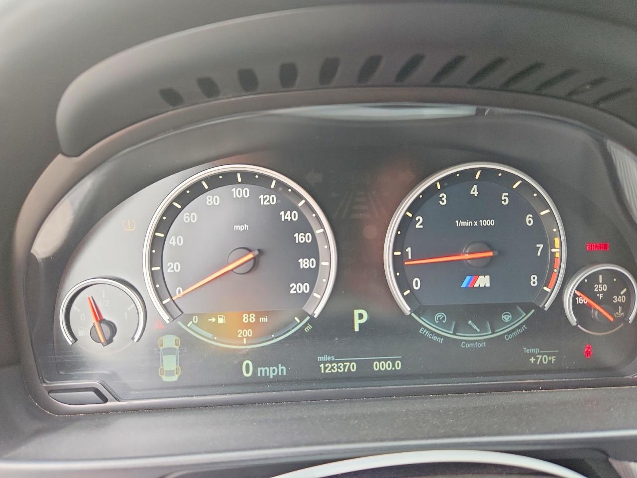 2014 Bmw M5 Gray vin: WBSFV9C53ED592980