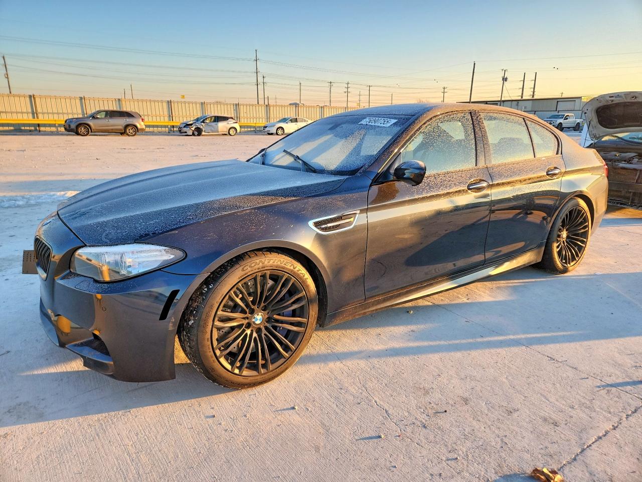 2015 Bmw Motorrad M5 Charcoal vin: WBSFV9C53FD595010