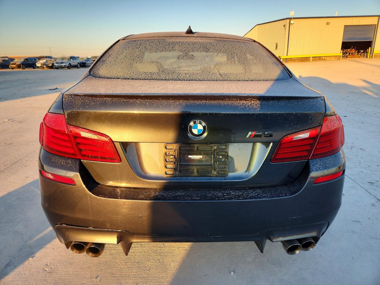 2015 Bmw Motorrad M5 Charcoal vin: WBSFV9C53FD595010