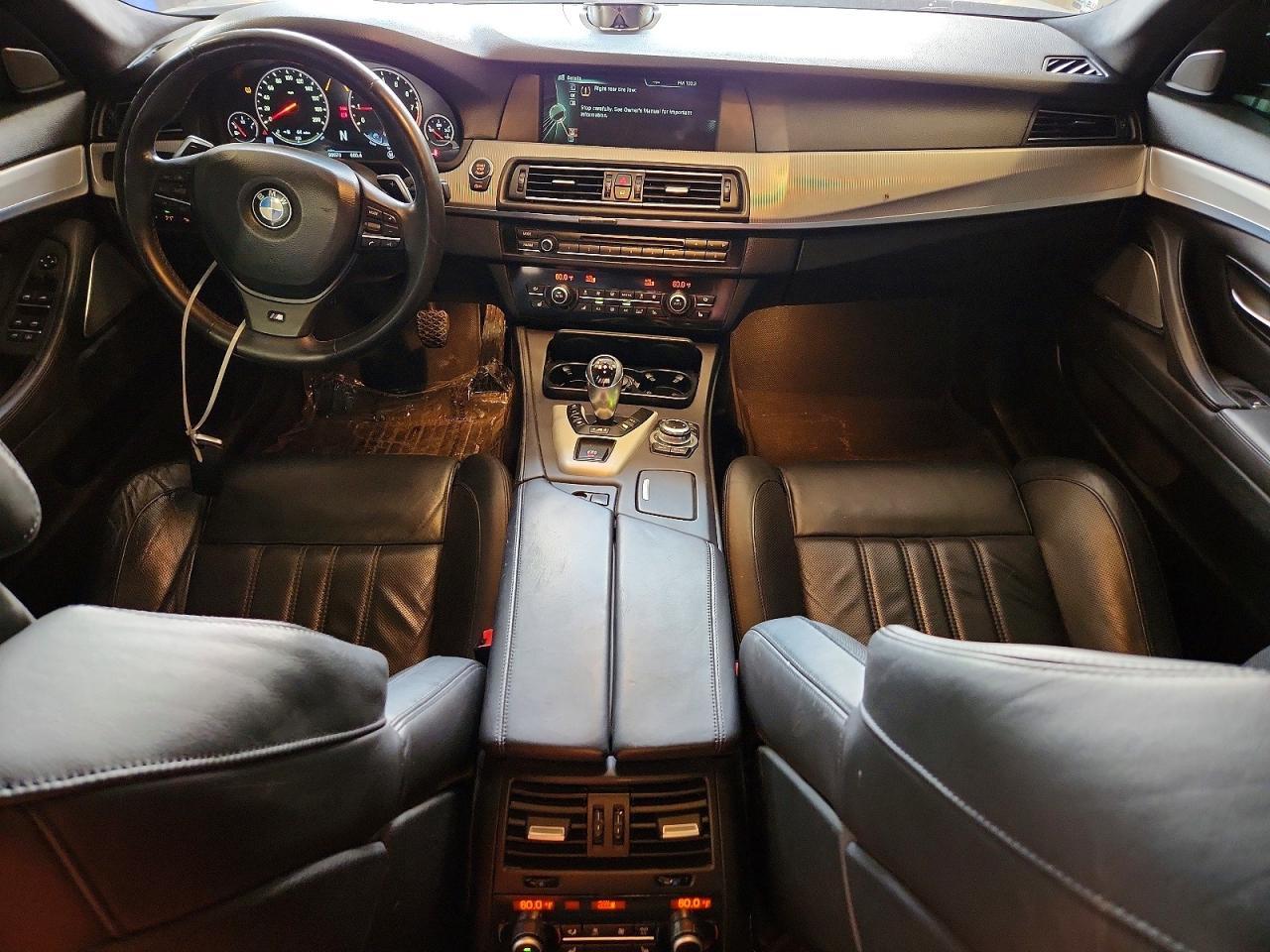 2013 Bmw M5 Gray vin: WBSFV9C54DC773316