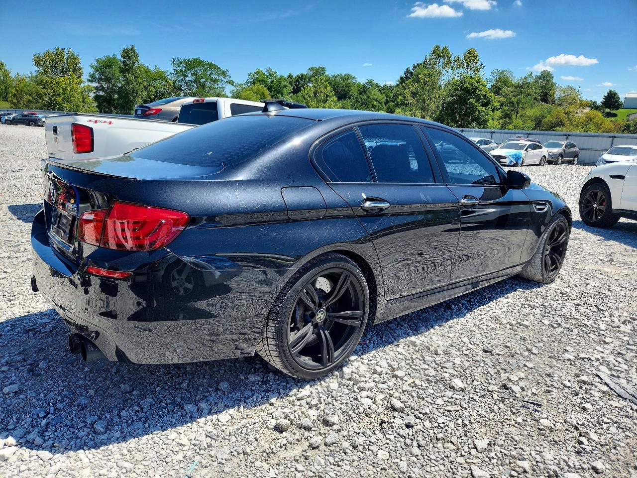 2013 Bmw M5 Black vin: WBSFV9C54DD096293