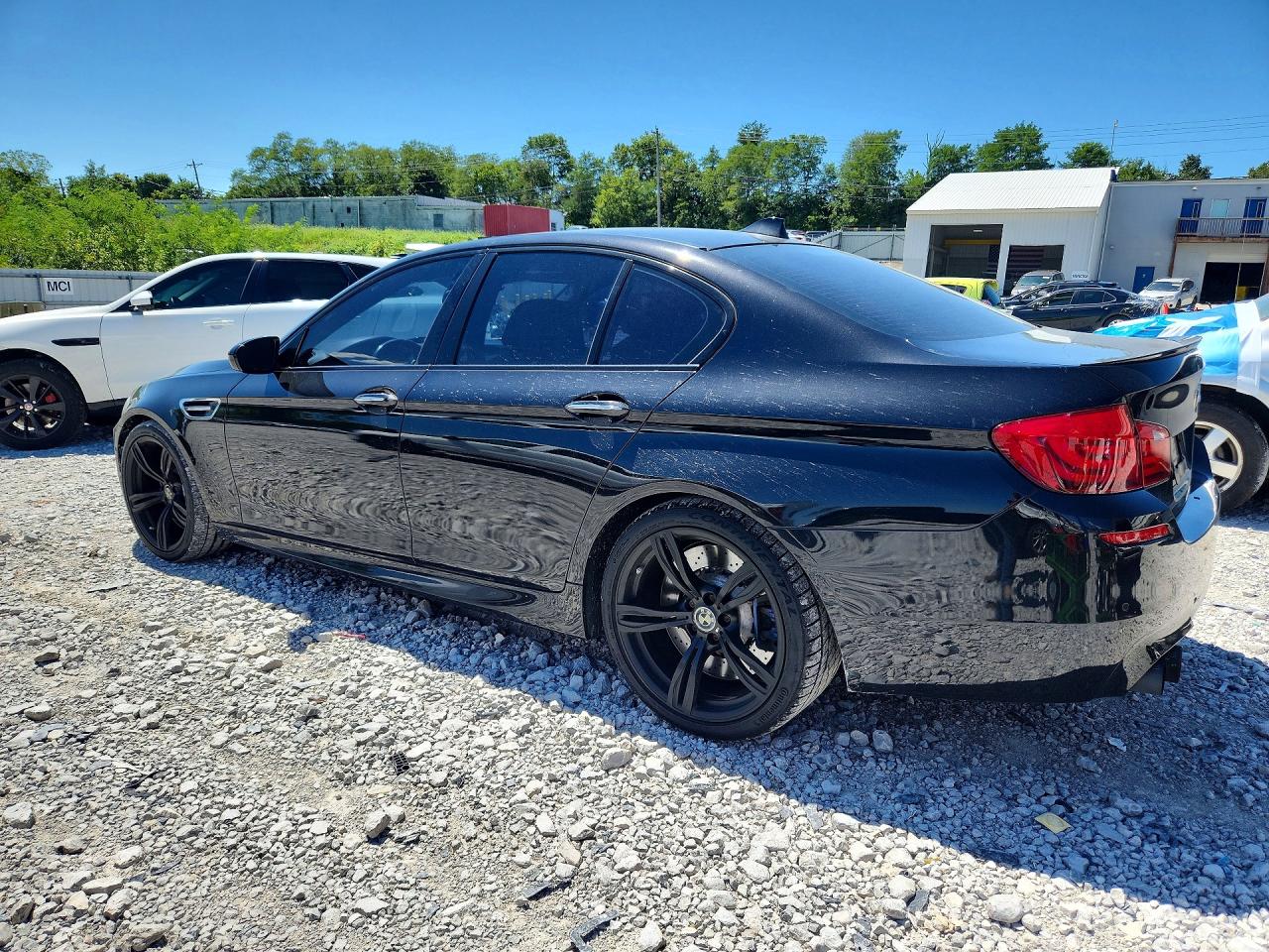 2013 Bmw M5 Black vin: WBSFV9C54DD096293