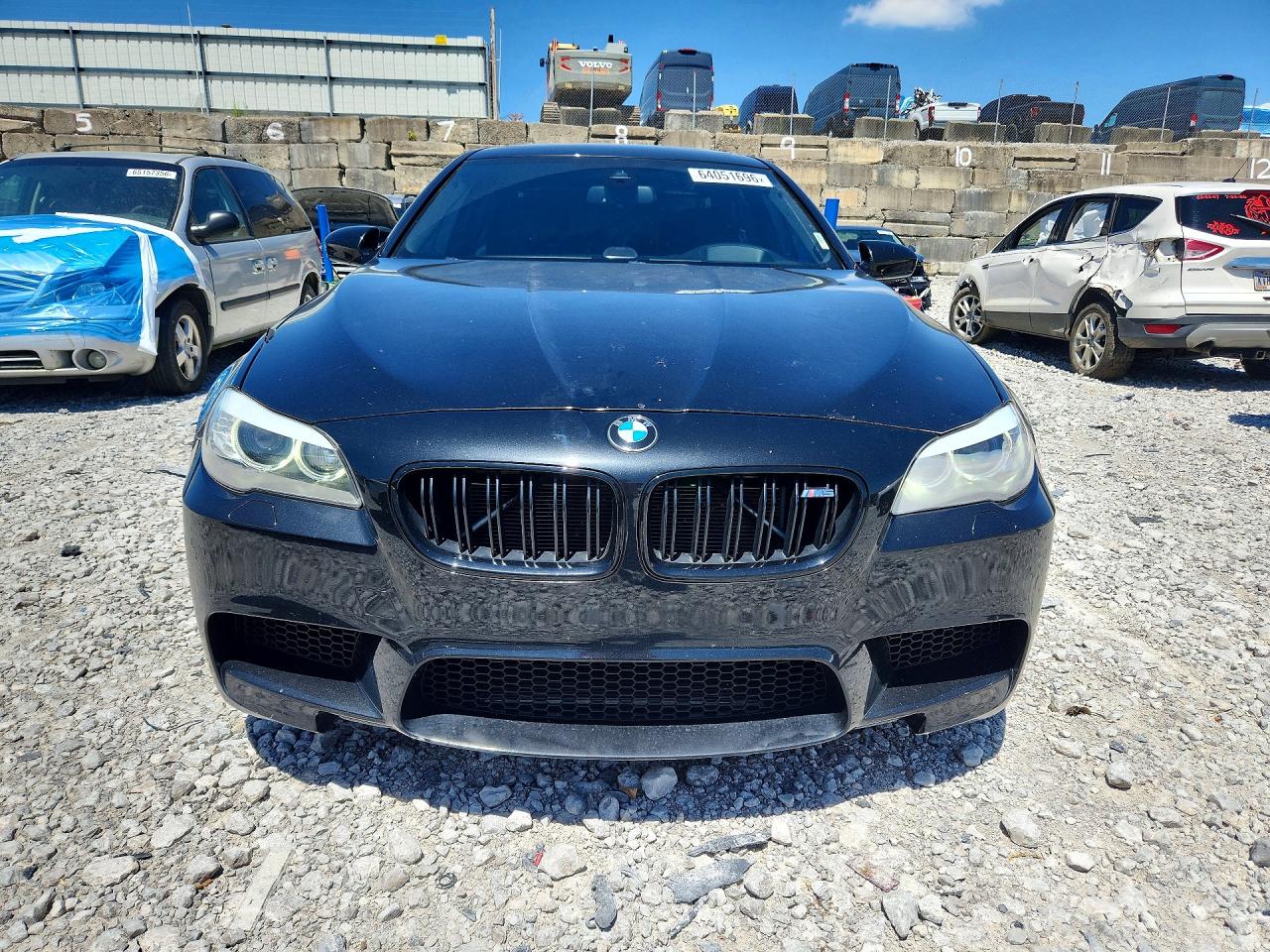 2013 Bmw M5 Black vin: WBSFV9C54DD096293