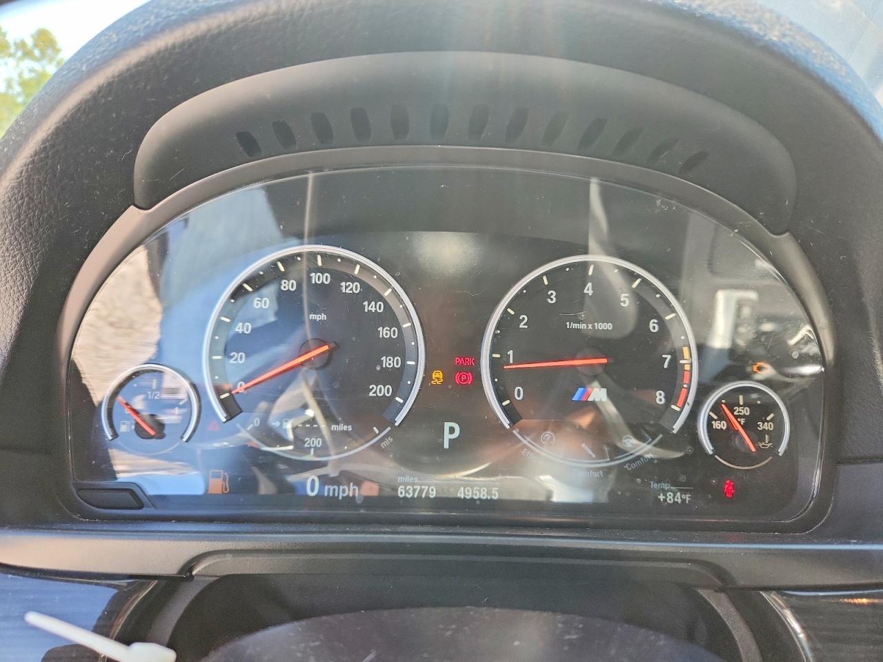 2013 Bmw M5 Black vin: WBSFV9C54DD096293
