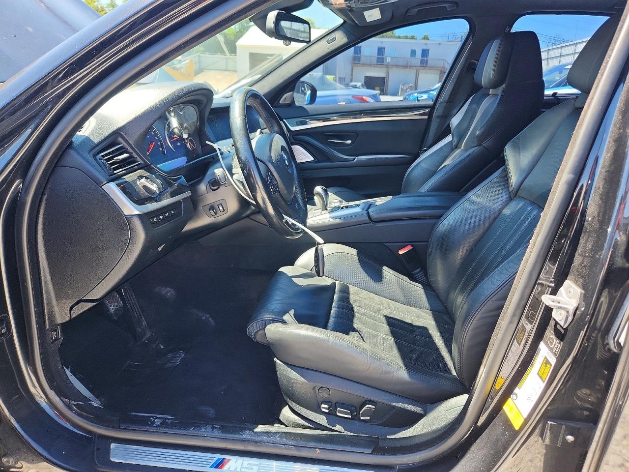 2013 Bmw M5 Black vin: WBSFV9C54DD096293