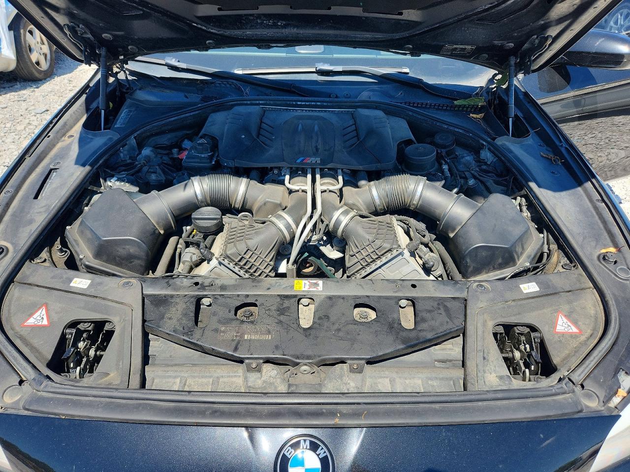2013 Bmw M5 Black vin: WBSFV9C54DD096293