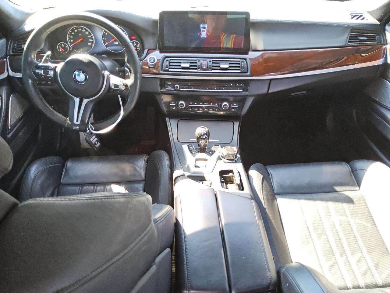 2013 Bmw M5 Gray vin: WBSFV9C55DC773731