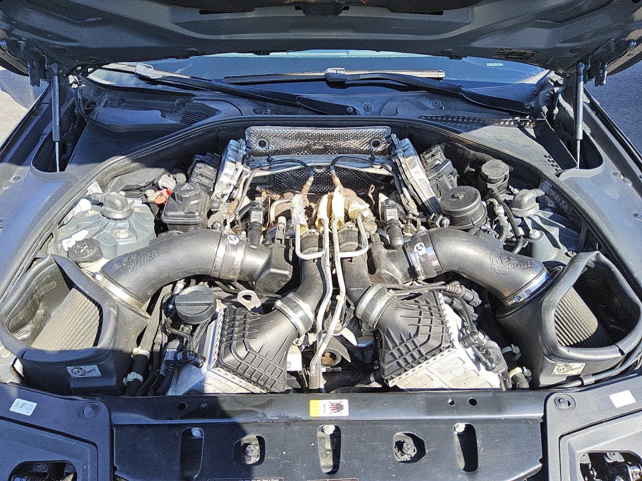 2013 Bmw M5 Gray vin: WBSFV9C55DC773731