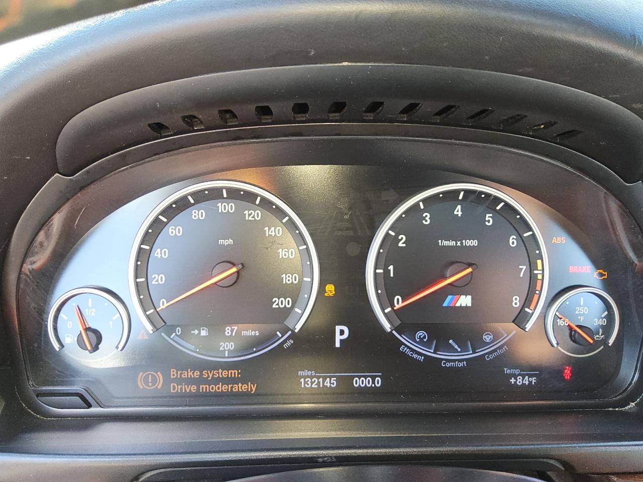 2013 Bmw M5 Gray vin: WBSFV9C55DC773731