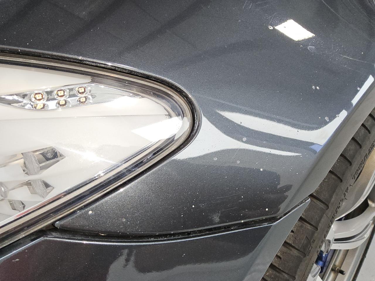 2013 Bmw M5 Gray vin: WBSFV9C55DC773731 Damage: Left Front Fender, Chipped, 10 Or More