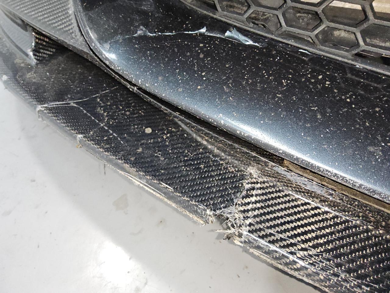 2013 Bmw M5 Gray vin: WBSFV9C55DC773731 Damage: Front Bumper Cover Lower, Broken, Replacement Required