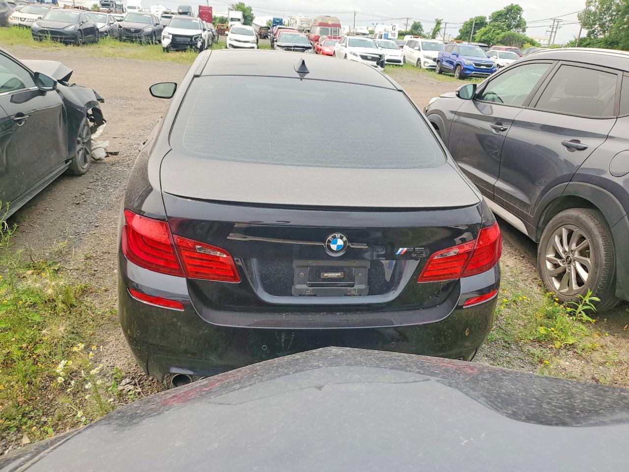 2013 Bmw M5 Blue vin: WBSFV9C55DD095847
