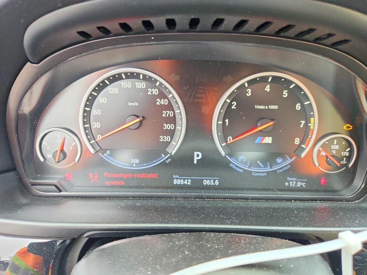 2013 Bmw M5 Blue vin: WBSFV9C55DD095847