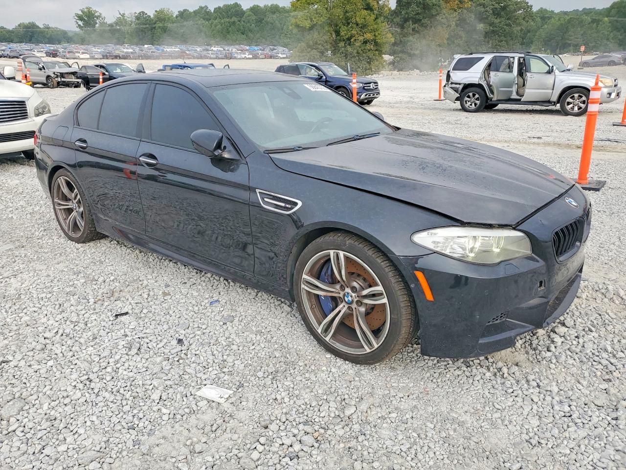 2013 Bmw M5 Black vin: WBSFV9C55DD095945