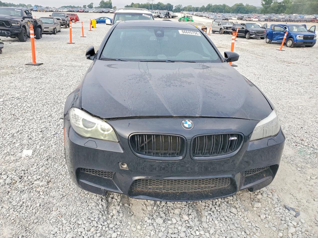 2013 Bmw M5 Black vin: WBSFV9C55DD095945