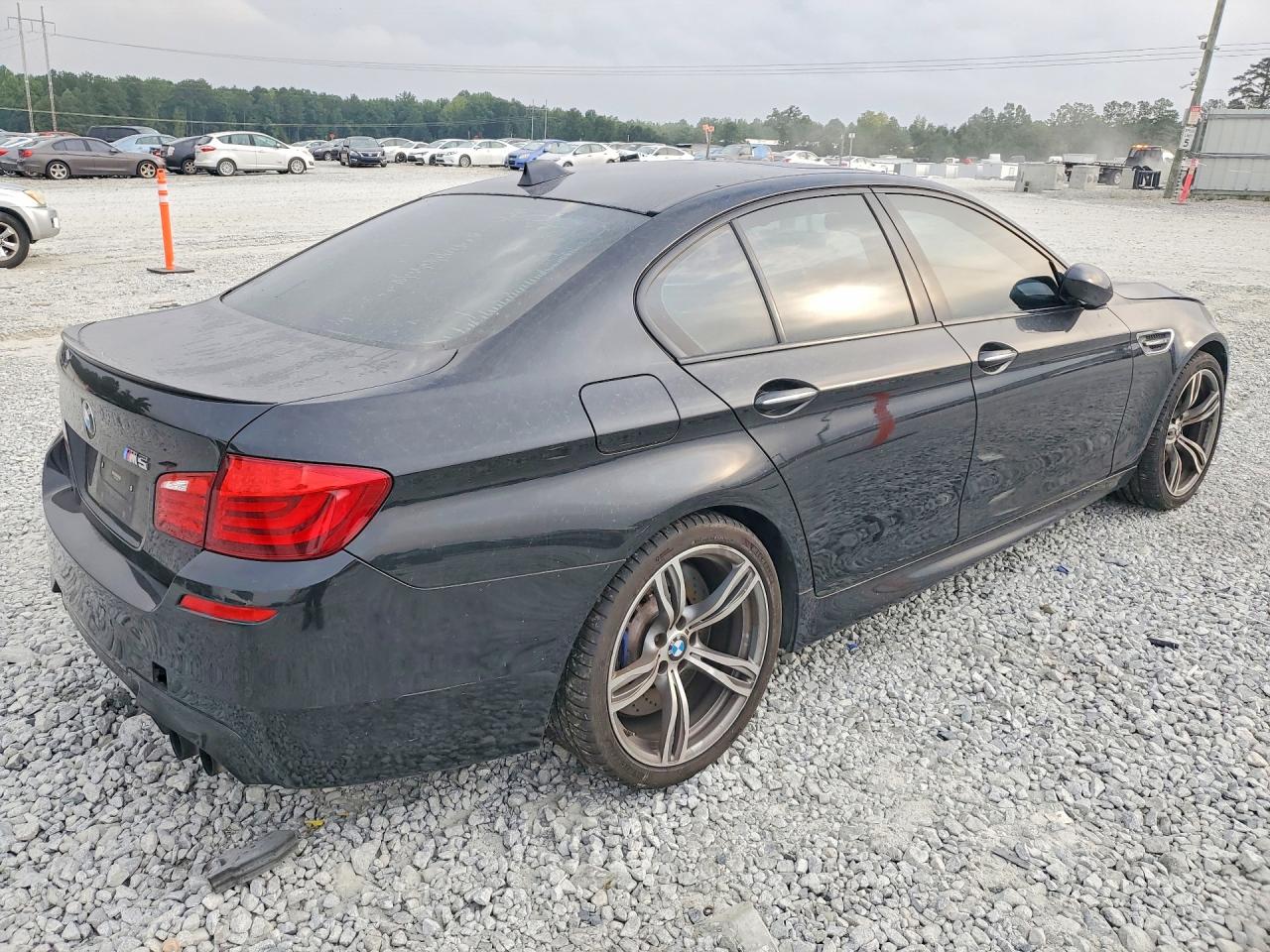 2013 Bmw M5 Black vin: WBSFV9C55DD095945