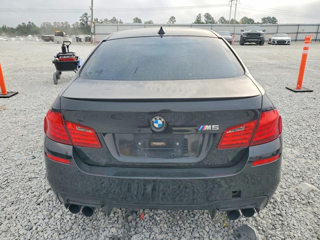 2013 Bmw M5 Black vin: WBSFV9C55DD095945