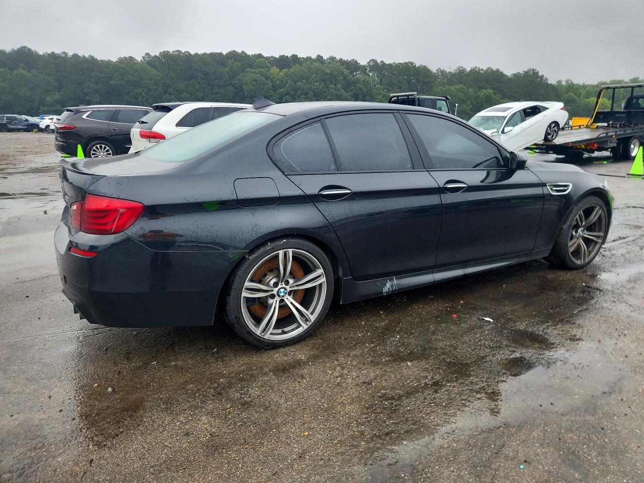 2013 Bmw M5 Black vin: WBSFV9C56DC773074
