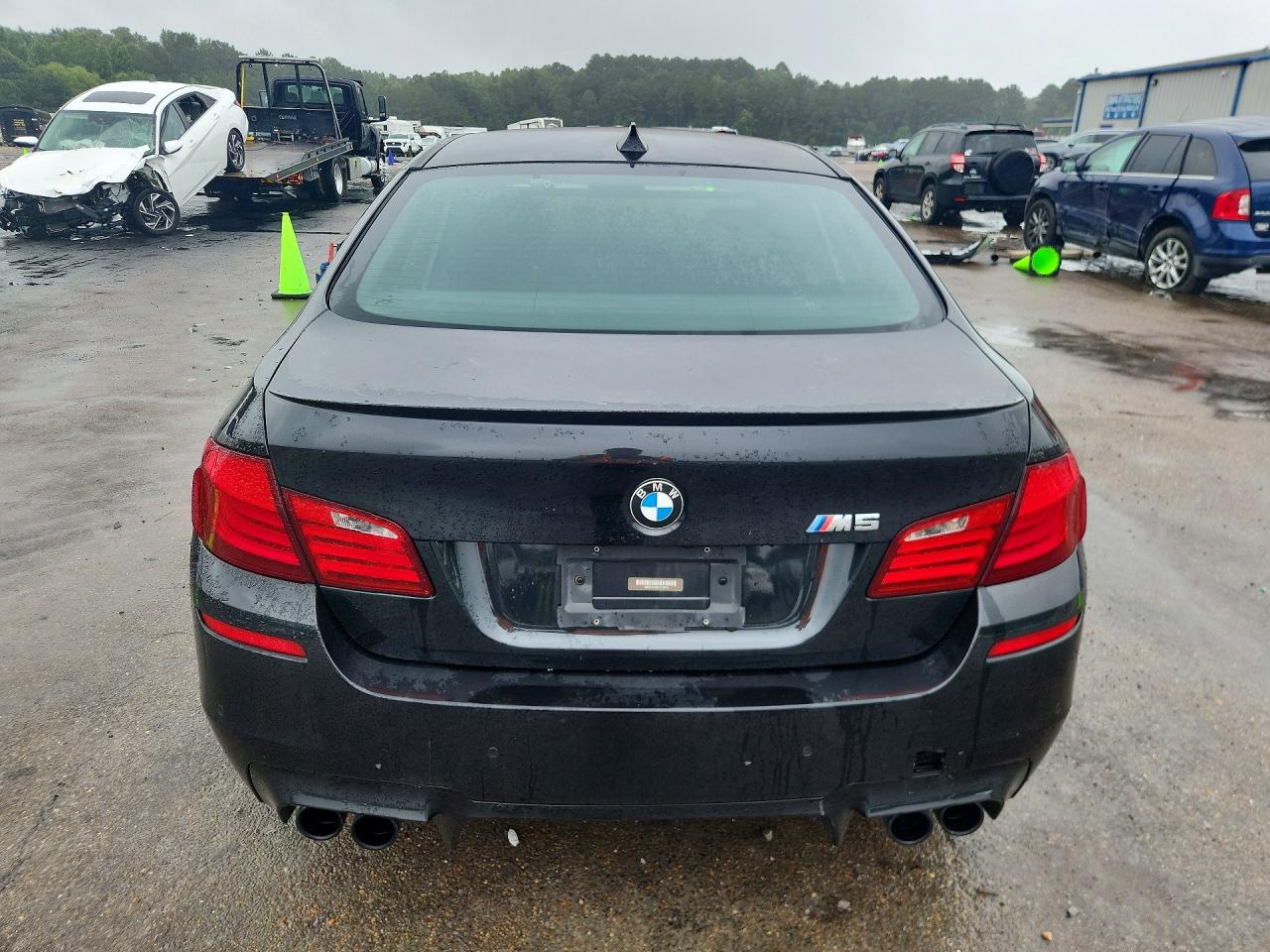 2013 Bmw M5 Black vin: WBSFV9C56DC773074