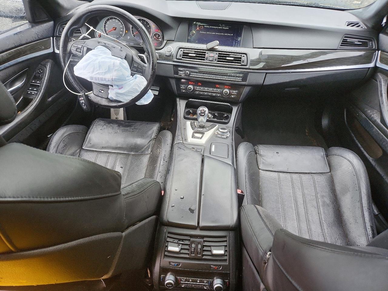 2013 Bmw M5 Gray vin: WBSFV9C56DD095906