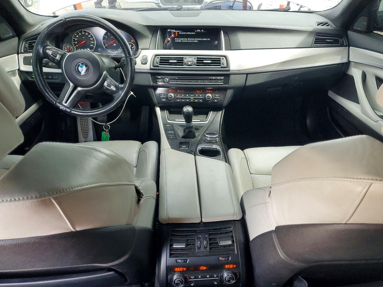 2015 Bmw M5 Silver vin: WBSFV9C56FD594322