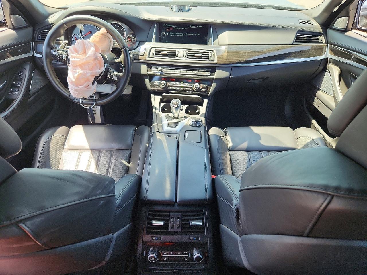 2014 Bmw M5 Blue vin: WBSFV9C57ED097469