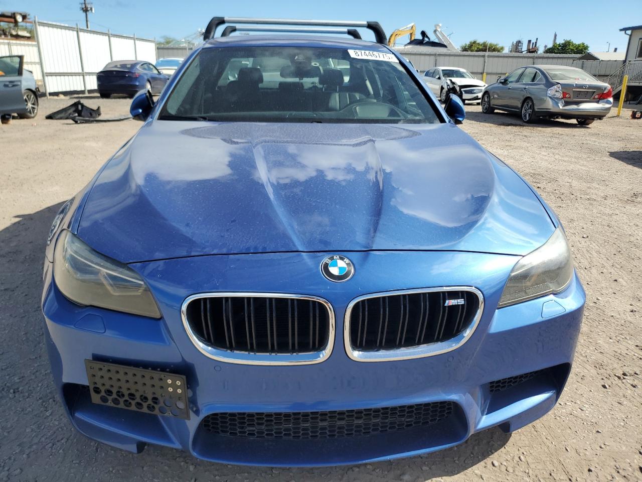 2014 Bmw Motorrad M5 Blue vin: WBSFV9C57ED593453
