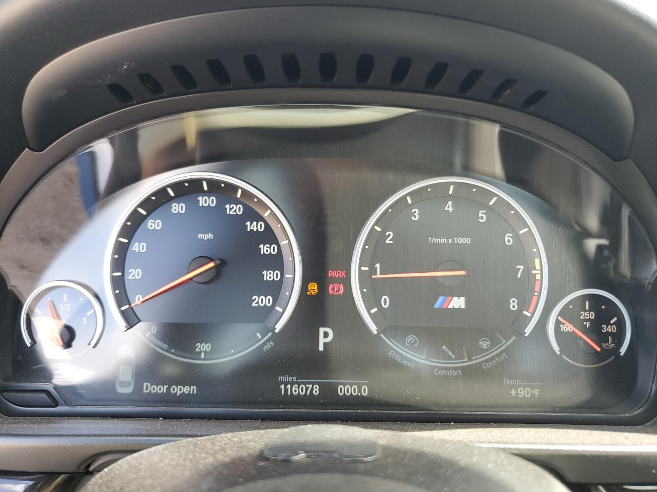 2014 Bmw Motorrad M5 Blue vin: WBSFV9C57ED593453