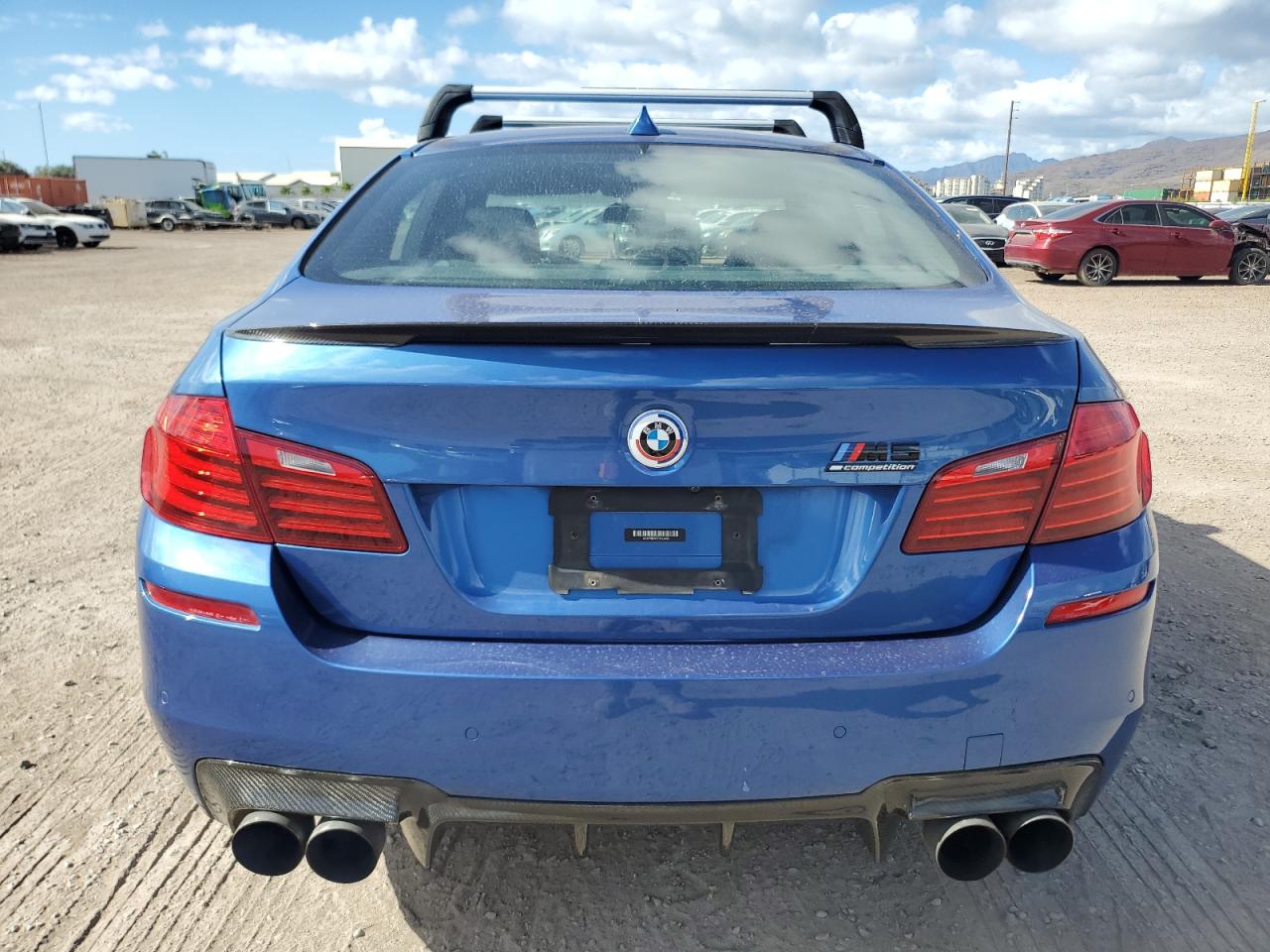 2014 Bmw Motorrad M5 Blue vin: WBSFV9C57ED593453