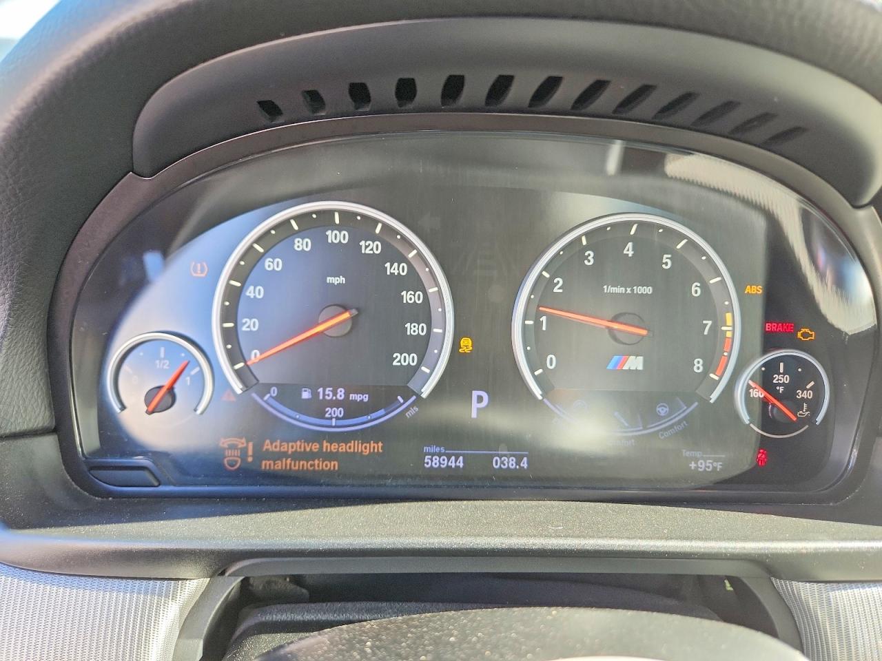 2013 Bmw M5 Black vin: WBSFV9C58DC773867