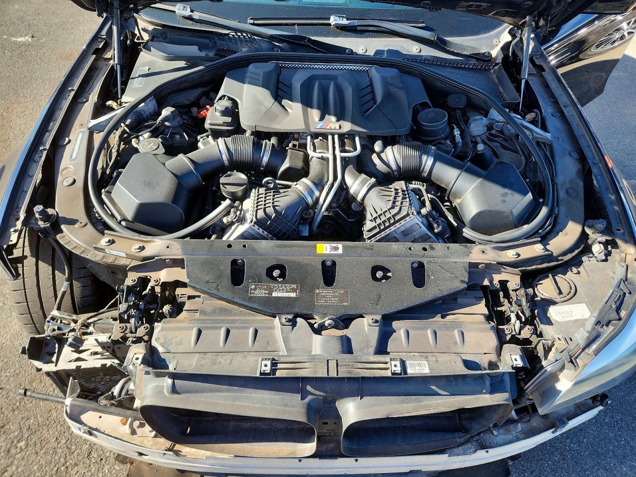 2013 Bmw M5 Black vin: WBSFV9C58DC773867