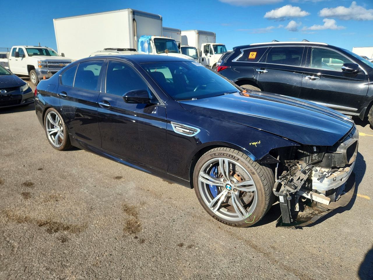 2013 Bmw M5 Black vin: WBSFV9C58DC773867