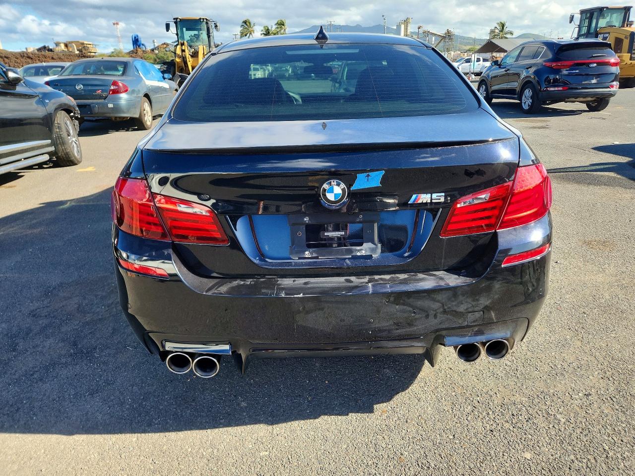 2013 Bmw M5 Black vin: WBSFV9C58DC773867