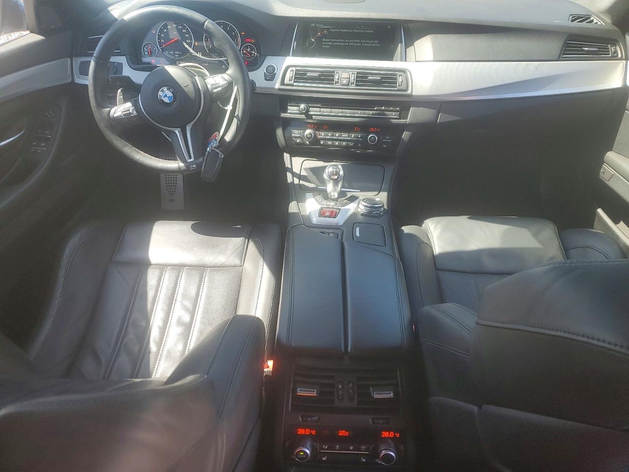 2014 Bmw M5 Blue vin: WBSFV9C58ED593283
