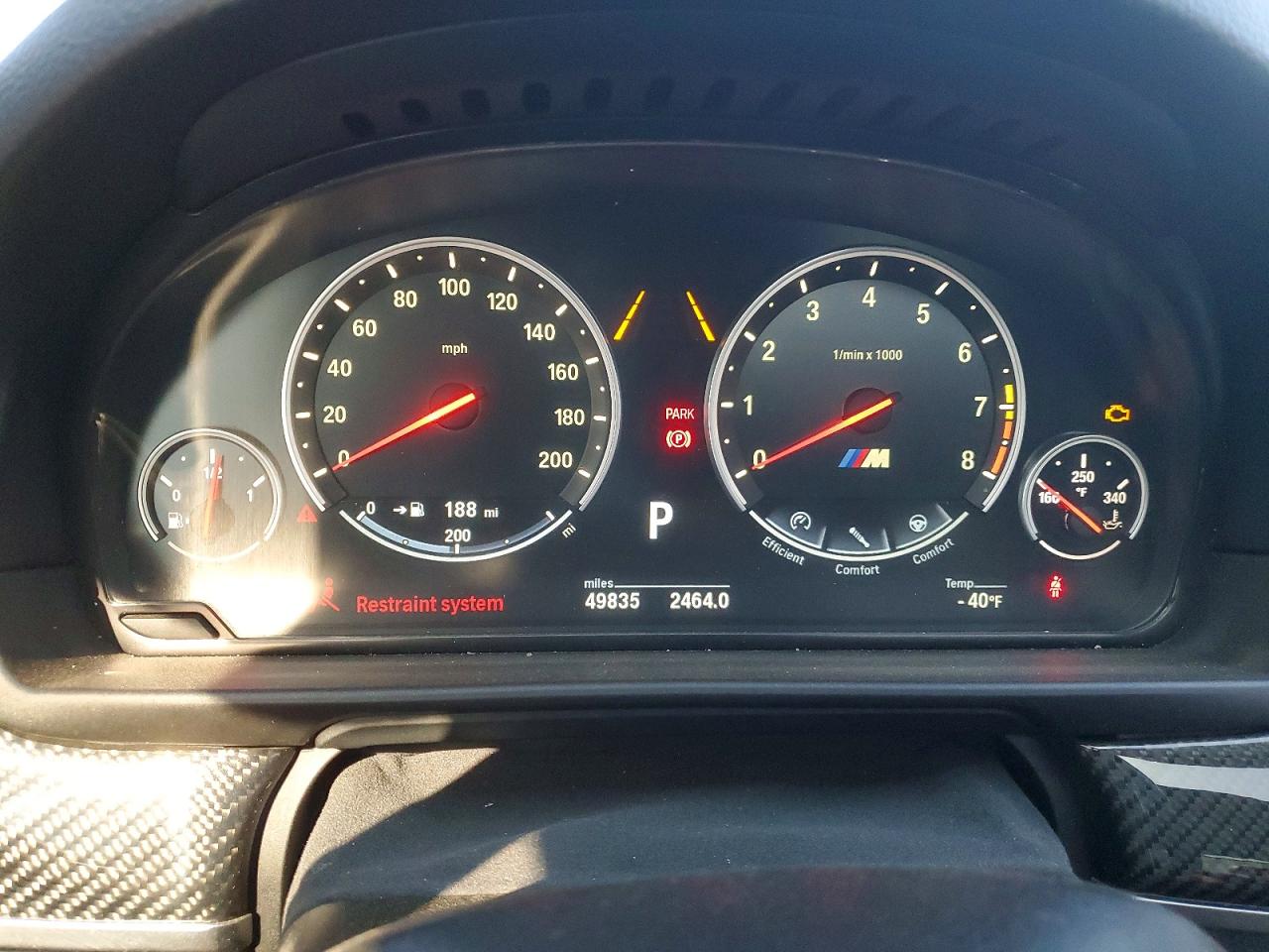 2015 Bmw Motorrad M5 Черный vin: WBSFV9C58FD595147