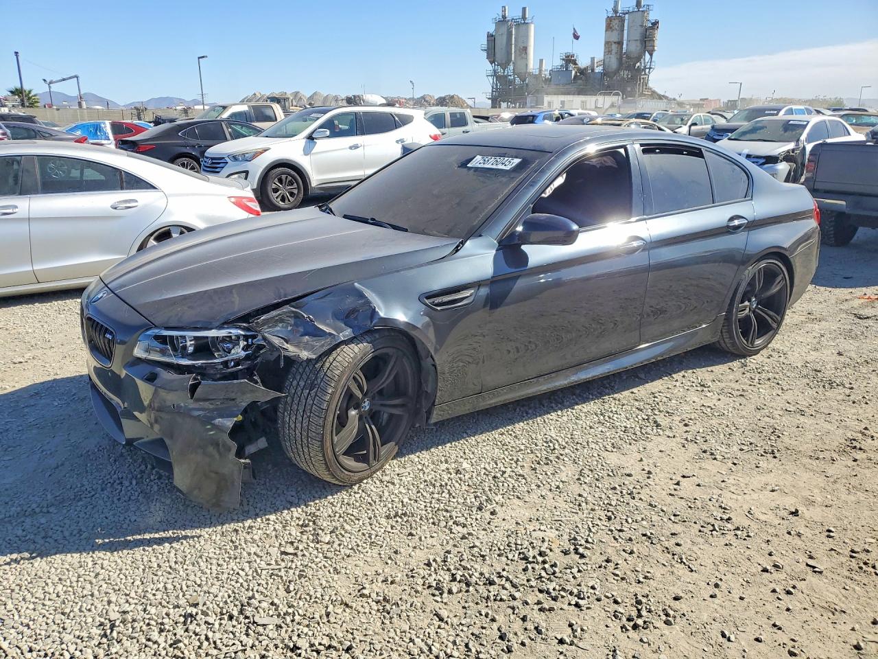 2015 Bmw Motorrad M5 Black vin: WBSFV9C58FD595147