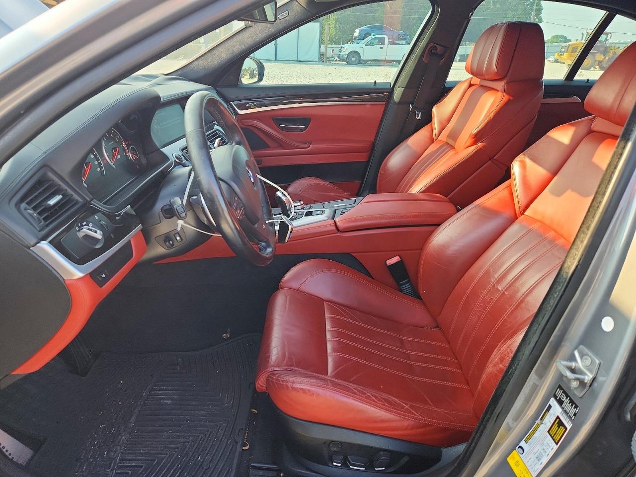 2013 Bmw M5 Gray vin: WBSFV9C59DC772257