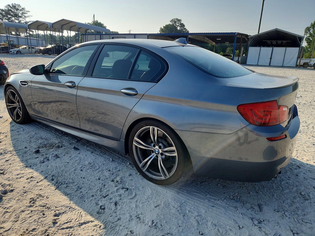 2013 Bmw M5 Gray vin: WBSFV9C59DC772257