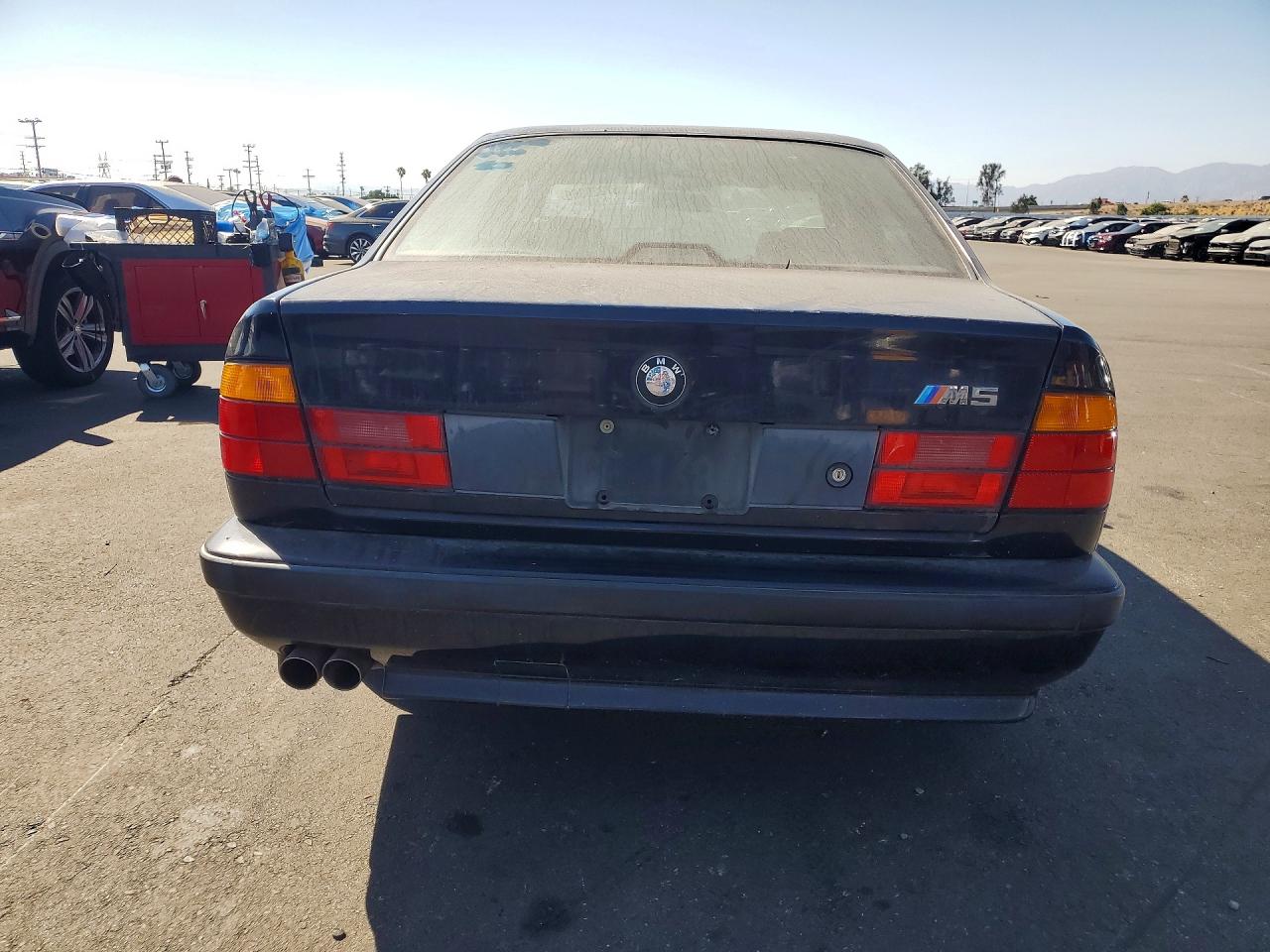 1992 Bmw M5 Blue vin: WBSHD9311NBK06321