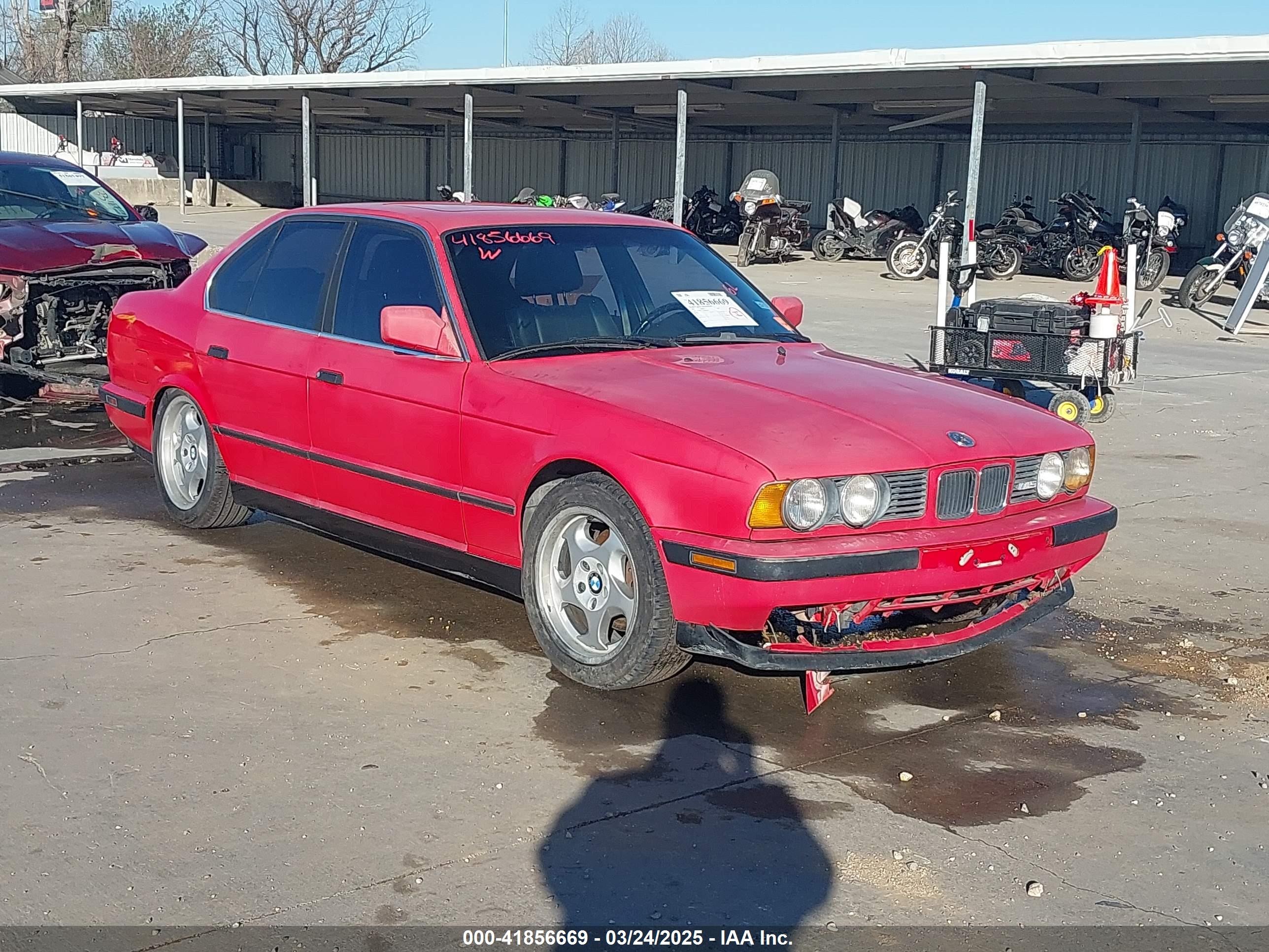 1991 Bmw M5   Red vin: WBSHD9313MBK06030