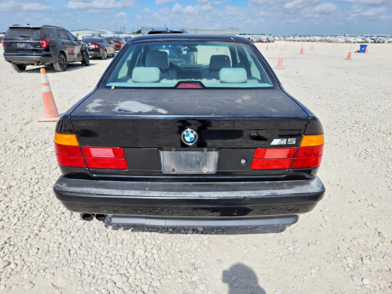 1991 Bmw M5 Black vin: WBSHD9313MBK06075