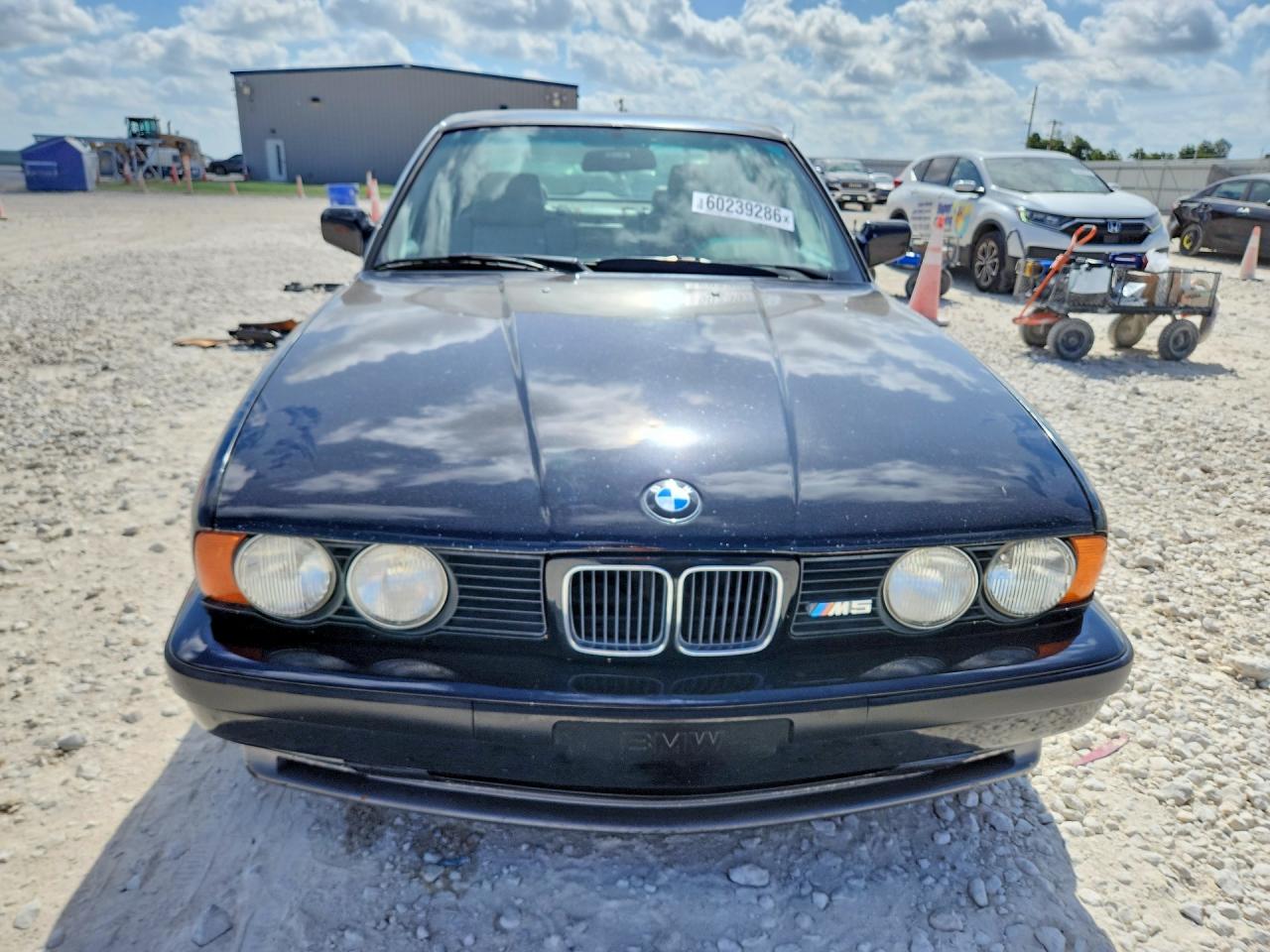 1991 Bmw M5 Black vin: WBSHD9313MBK06075