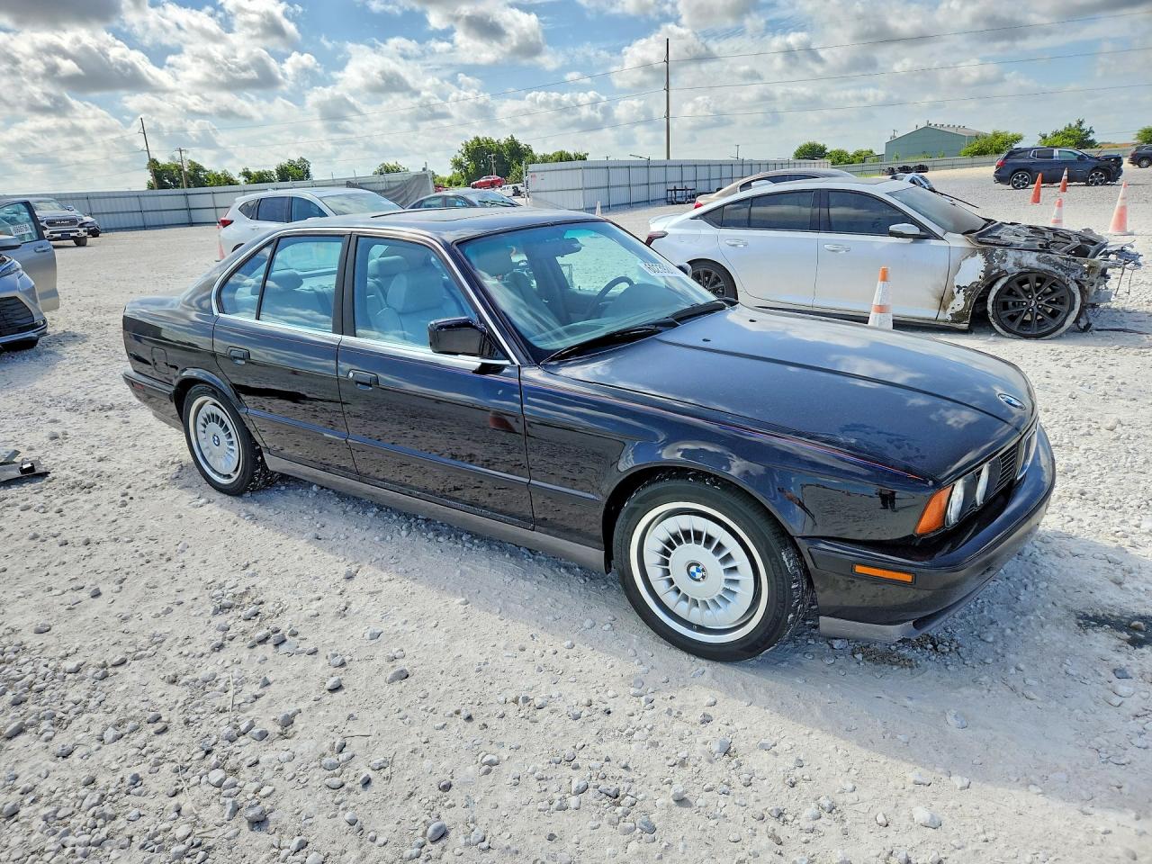 1991 Bmw M5 Black vin: WBSHD9313MBK06075