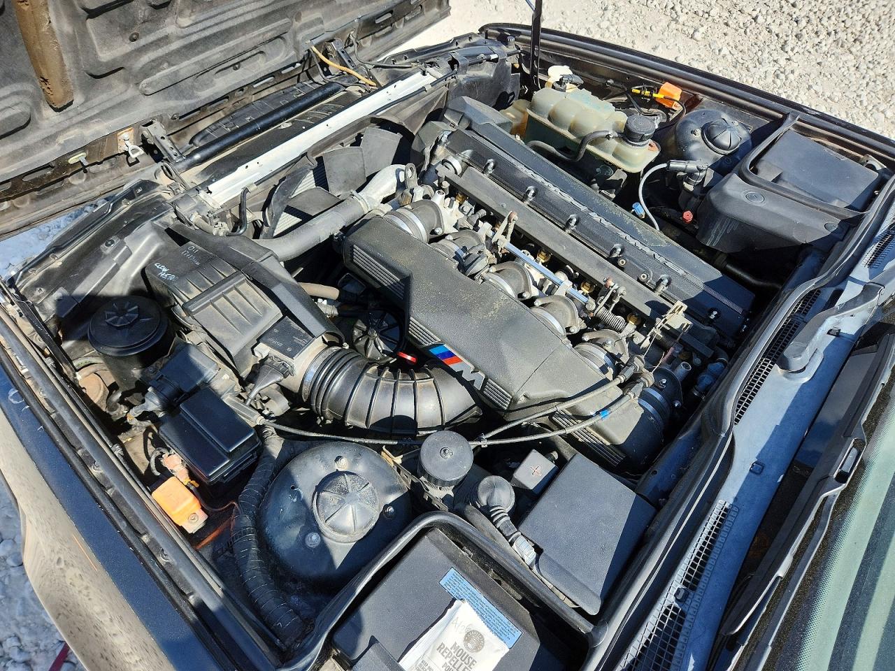 1991 Bmw M5 Black vin: WBSHD9313MBK06075
