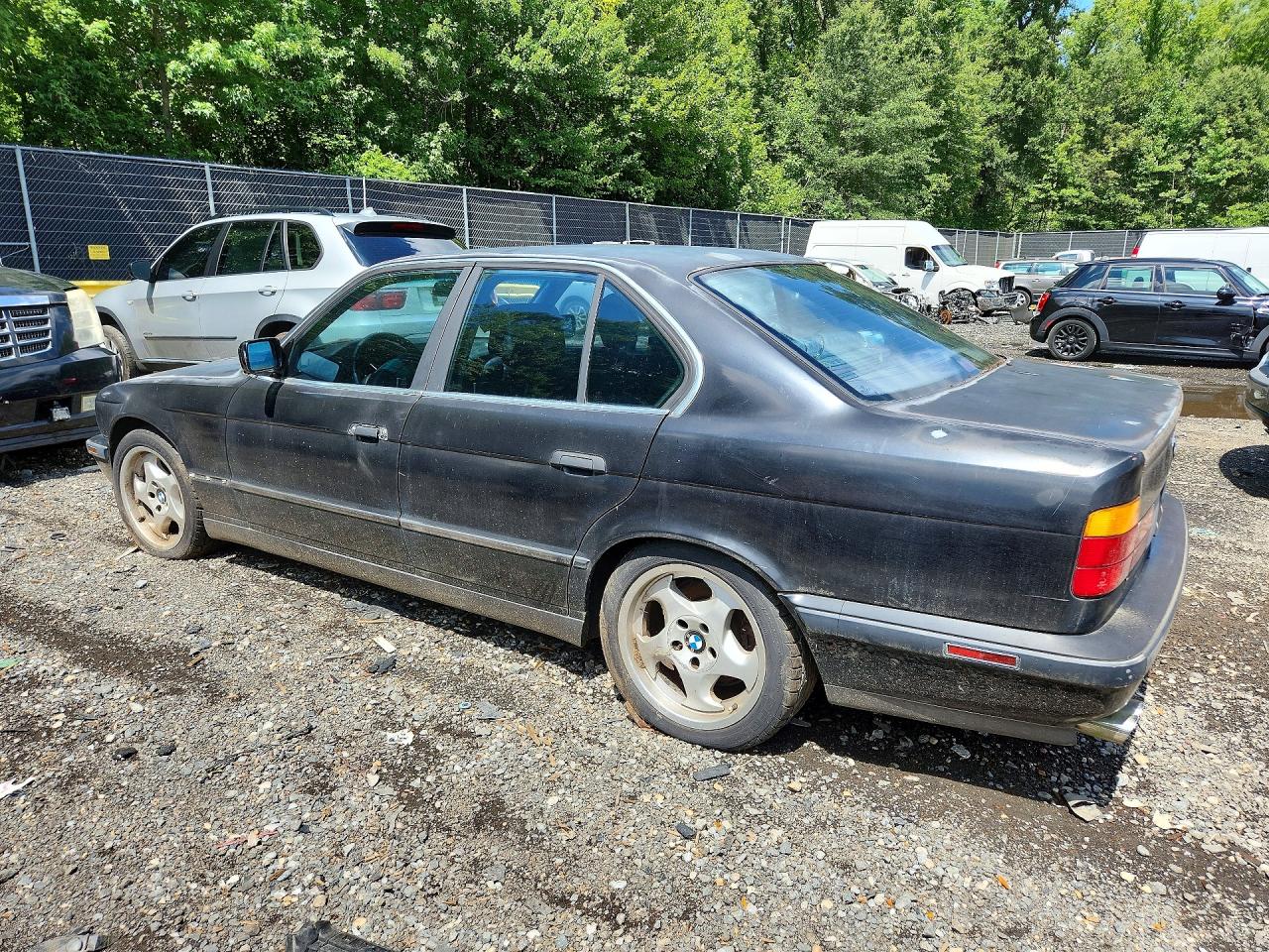 1991 Bmw M5 Black vin: WBSHD9316MBK05650