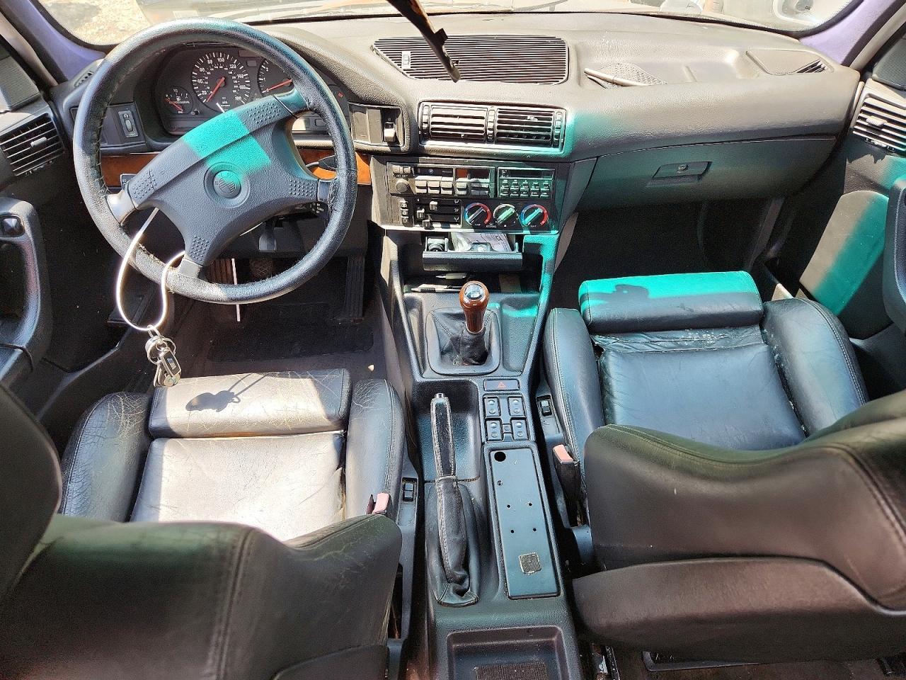 1991 Bmw M5 Black vin: WBSHD9316MBK05650