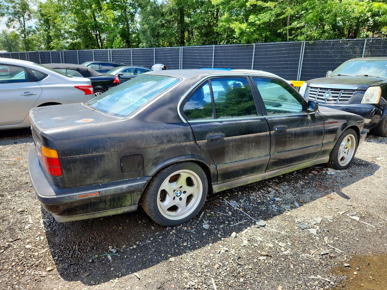 1991 Bmw M5 Black vin: WBSHD9316MBK05650