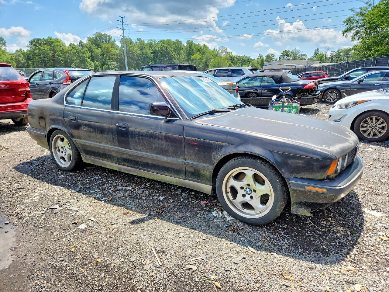 1991 Bmw M5 Black vin: WBSHD9316MBK05650