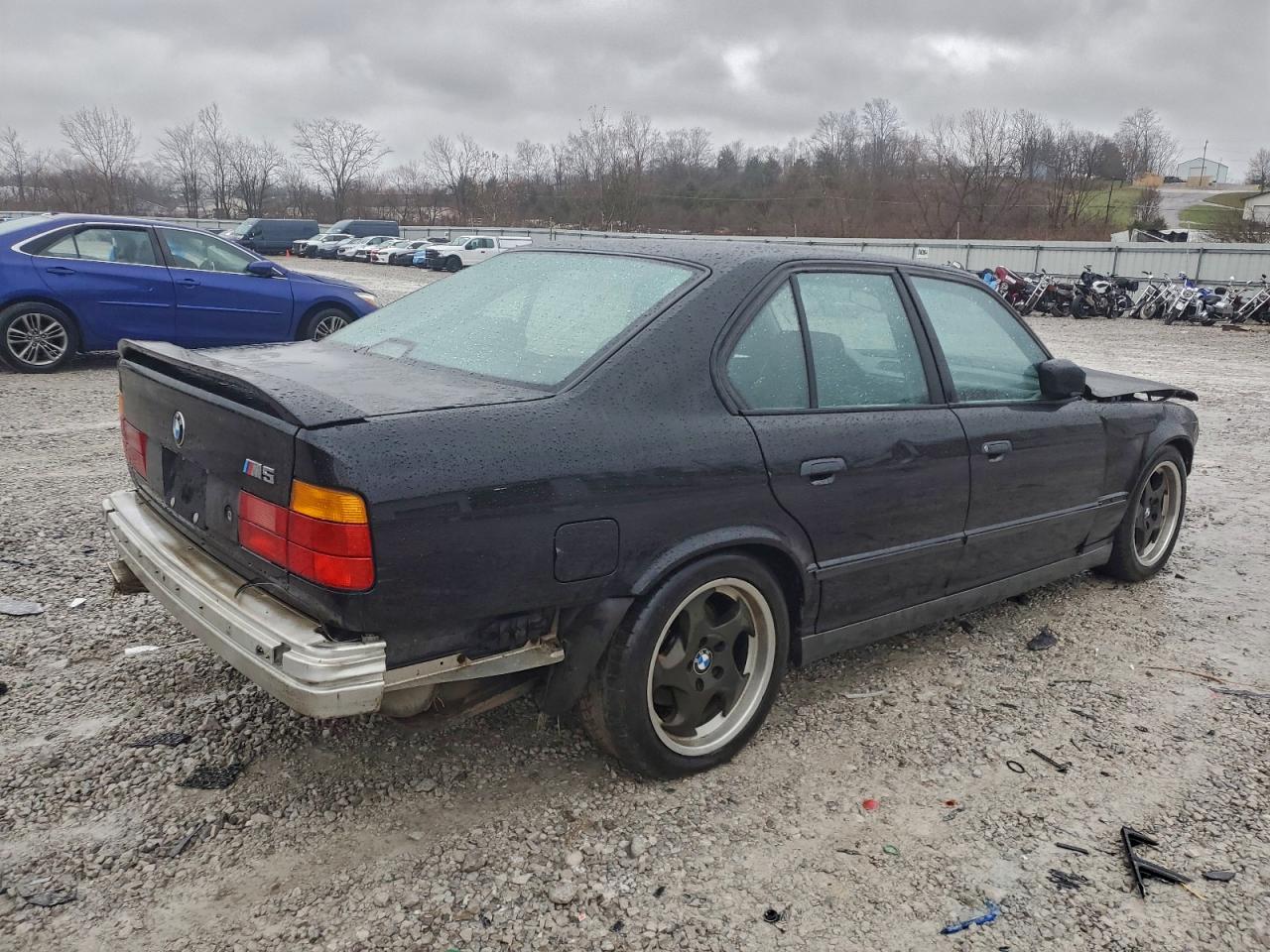 1991 Bmw M5 Black vin: WBSHD9319MBK05058